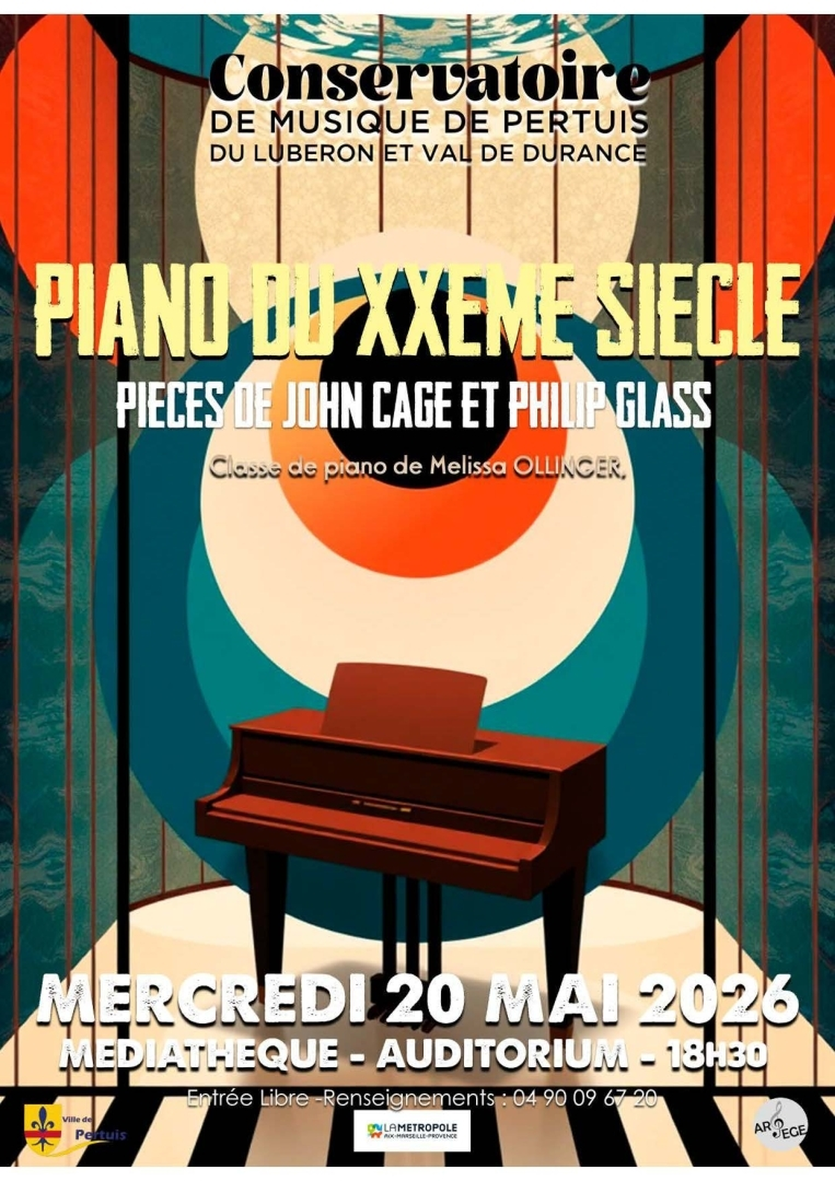Piano du XXème siècle