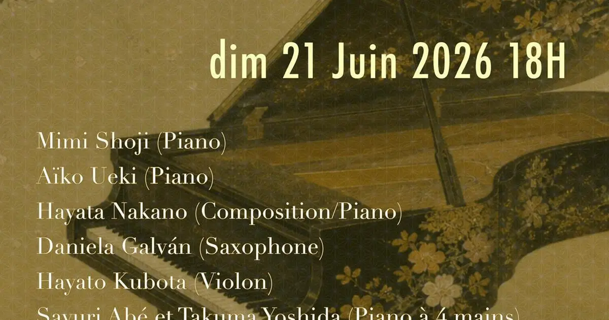 Piano & jazz en fête à la Maison du Japon !