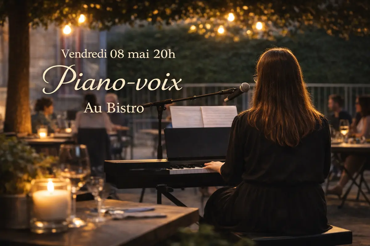 Piano-voix au Bistro - Louise Sourie