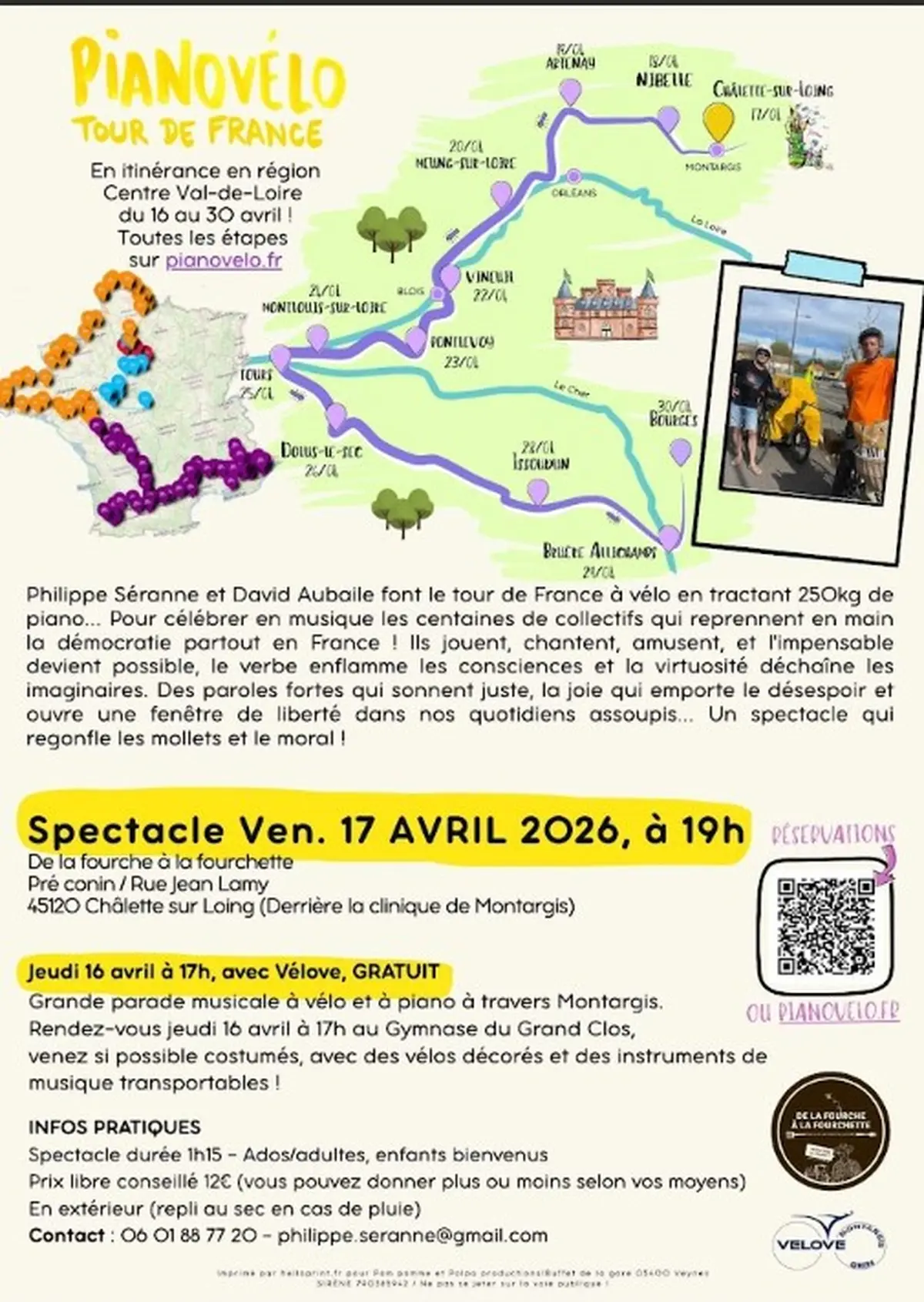 Pianovélo Tour de France