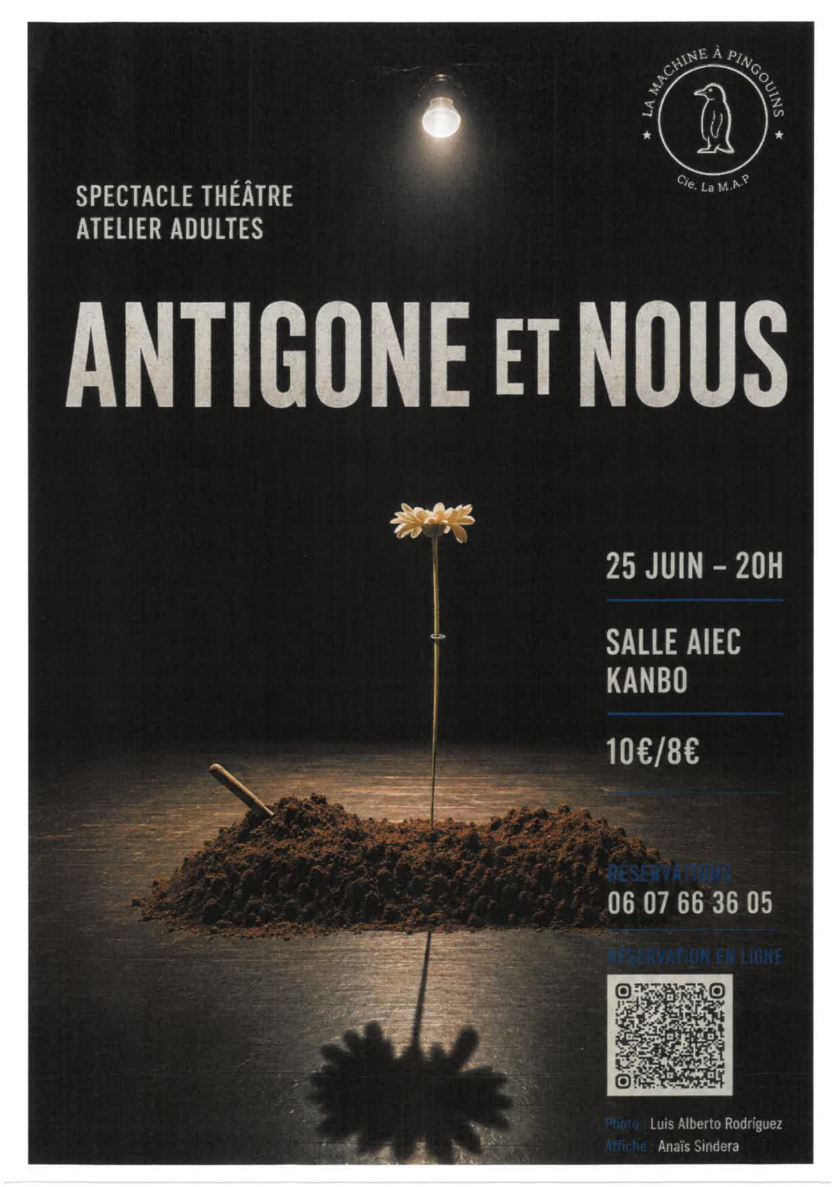 Pièce de théâtre Antigone et nous