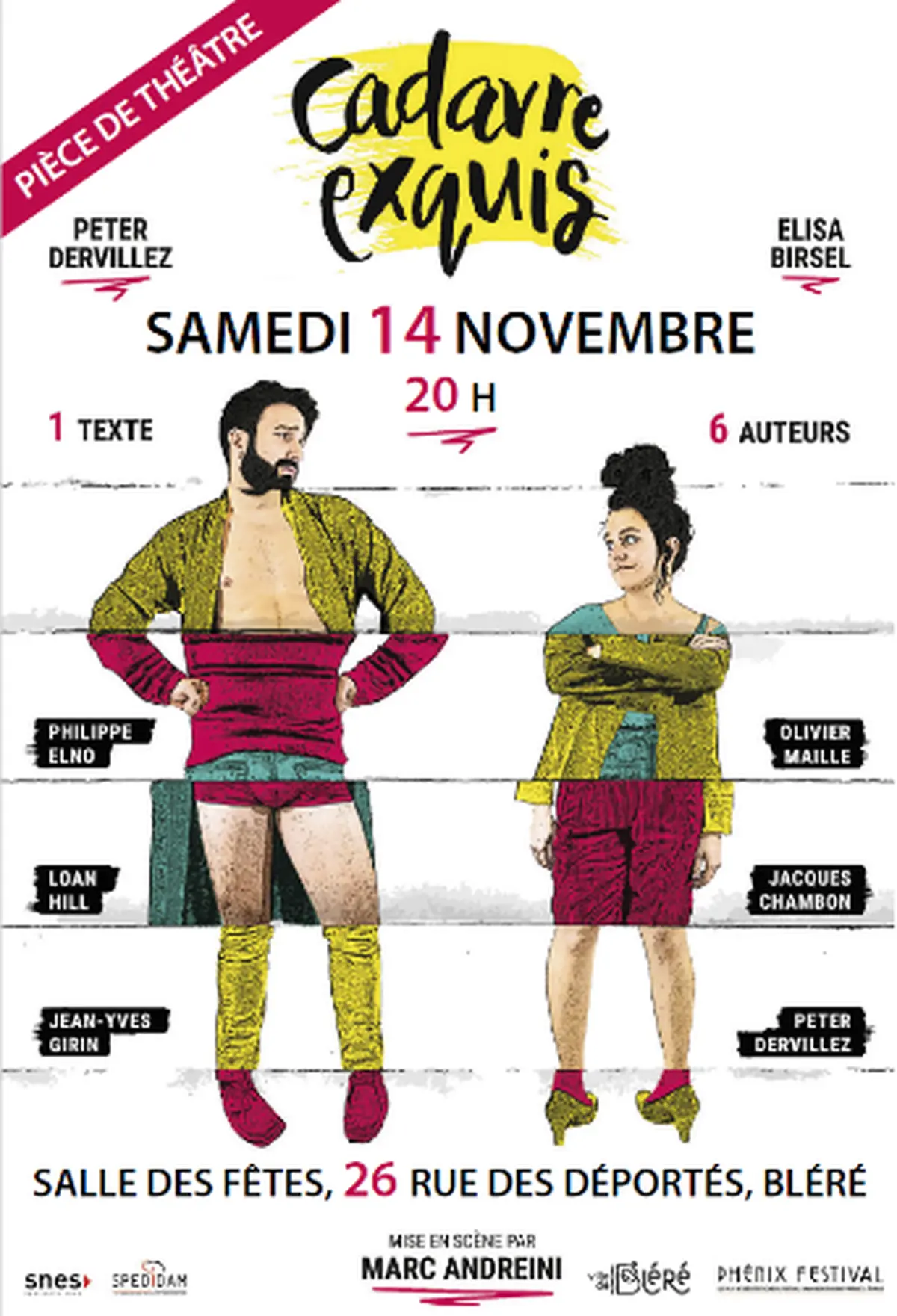 Pièce de théâtre : Cadavre exquis