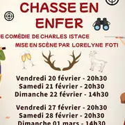 Pièce de théatre 'Chasse en enfer'