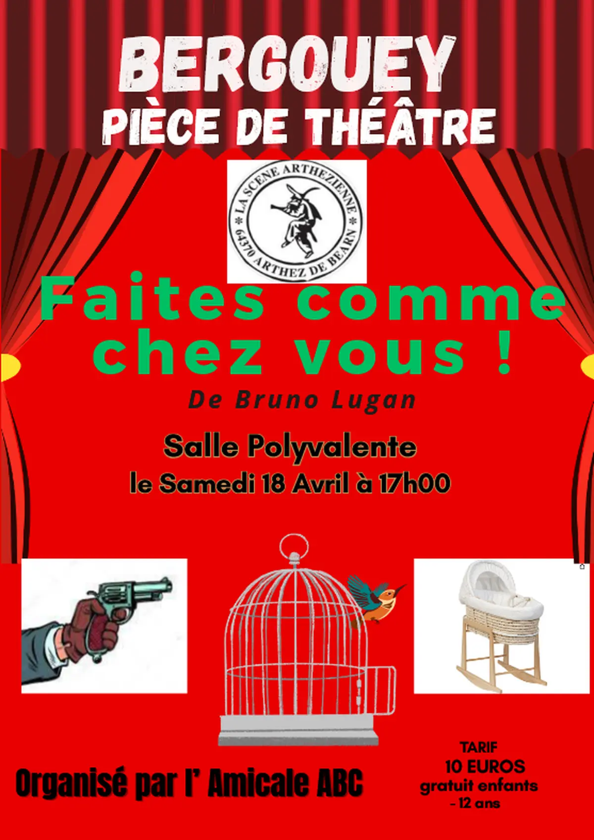 Pièce de théâtre Faites comme chez vous