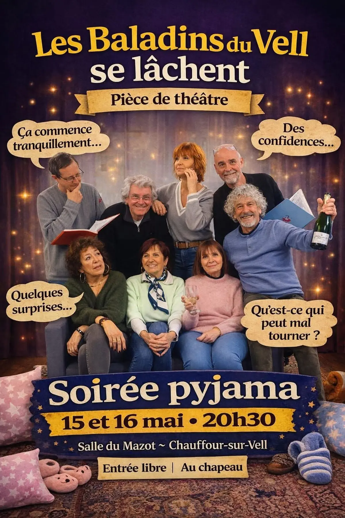 Pièce de théâtre Les Baladins du Vell