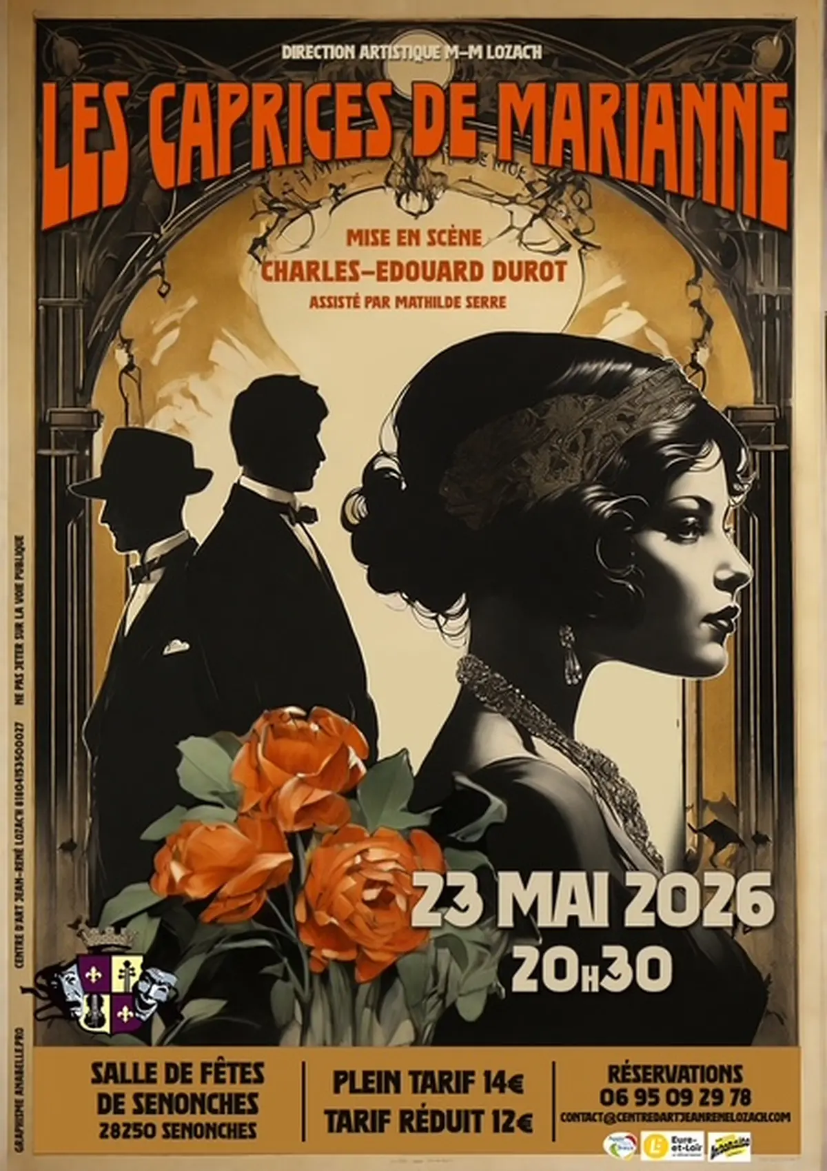 Pièce de théâtre Les caprices de Marianne