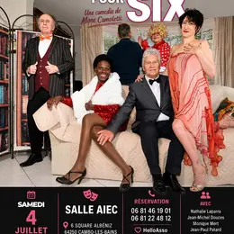 Pièce de théâtre : Pyjama pour six Cie des 3 unités