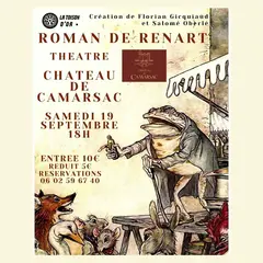 Pièce de théâtre Roman de Renart au Château de Camarsac