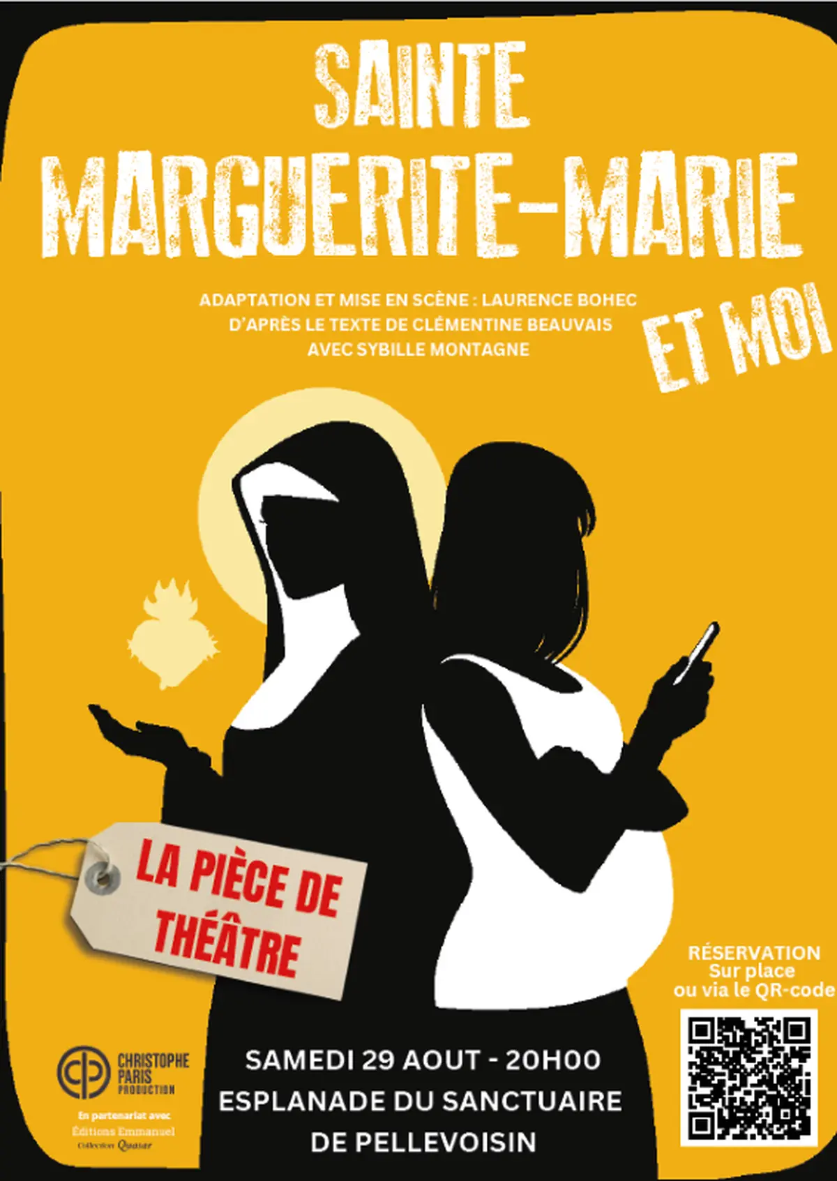 Pièce de théâtre Sainte Marguerite-Marie et moi