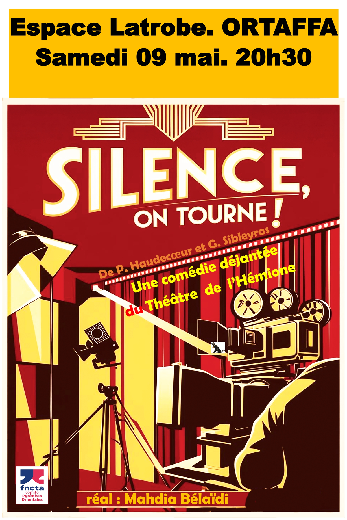 Pièce De Théâtre Silence On Tourne