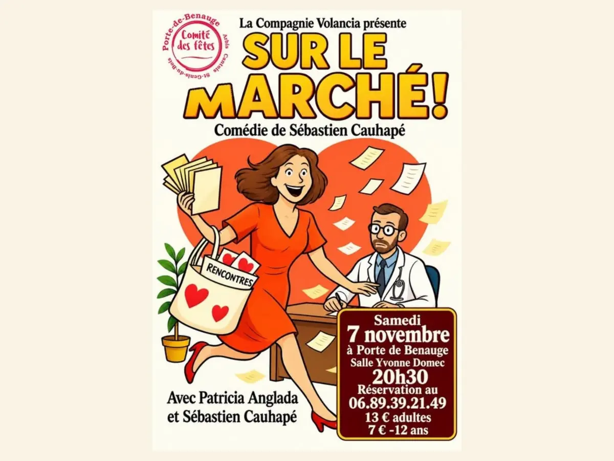 Pièce de théâtre Sur le marché