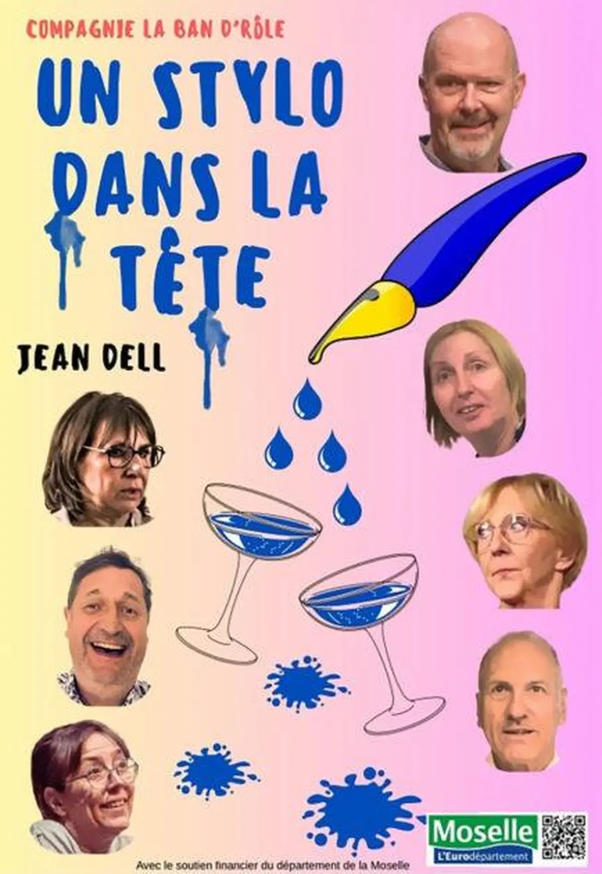 Pièce de Théâtre Un stylo dans la tête