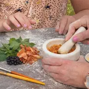 Pigments Naturels Et Peinture A Tempera