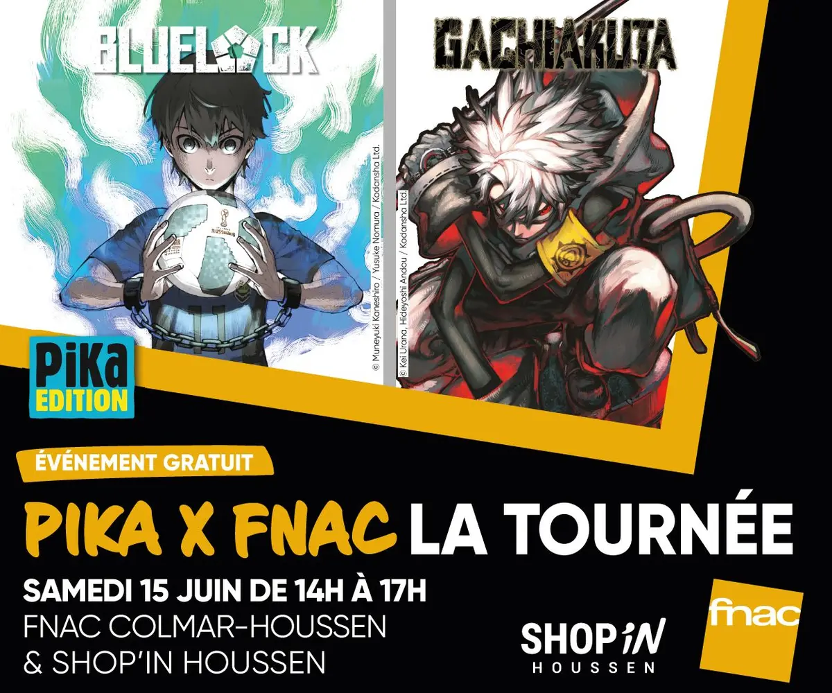 Pika Edition x Fnac, la tournée