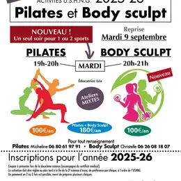 Pilates et body sculpt