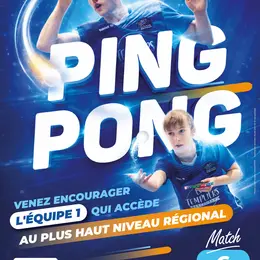 Ping Pong : Parthenay affronte Cestas pour un match de championnat