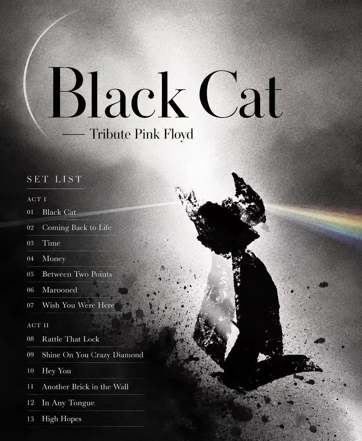 Pink Floyd tribute concert - Black Cat