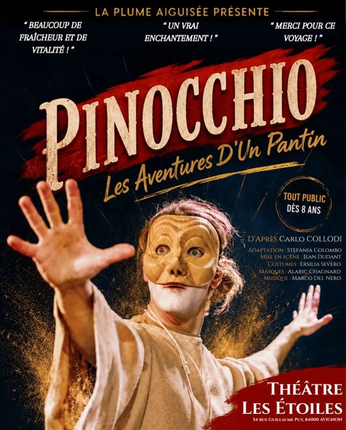 Pinocchio, les aventures d'un pantin