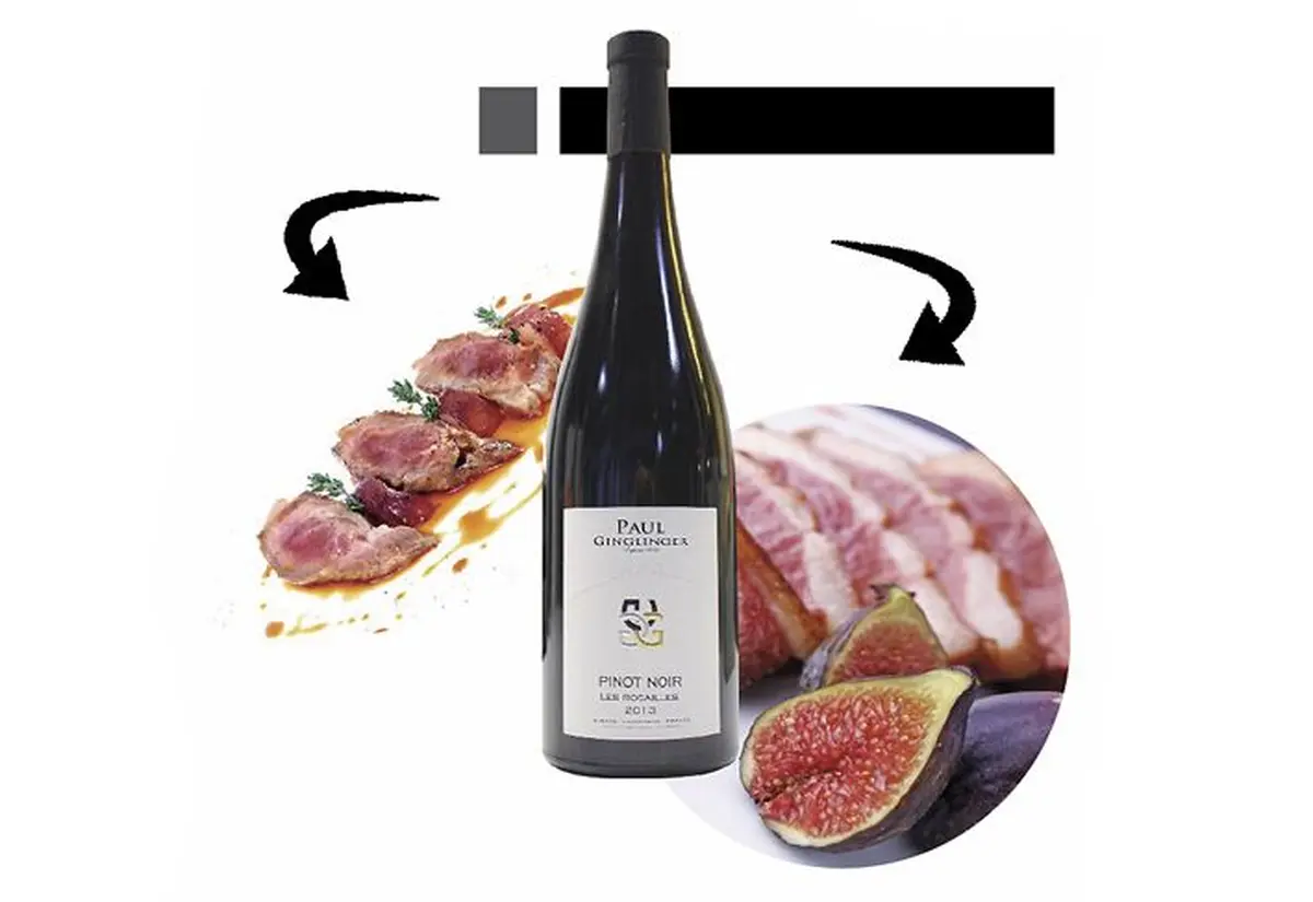 Pinot Noir et Pluma ou Magret de canard