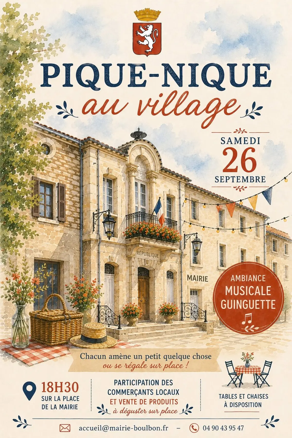 Pique-nique au Village