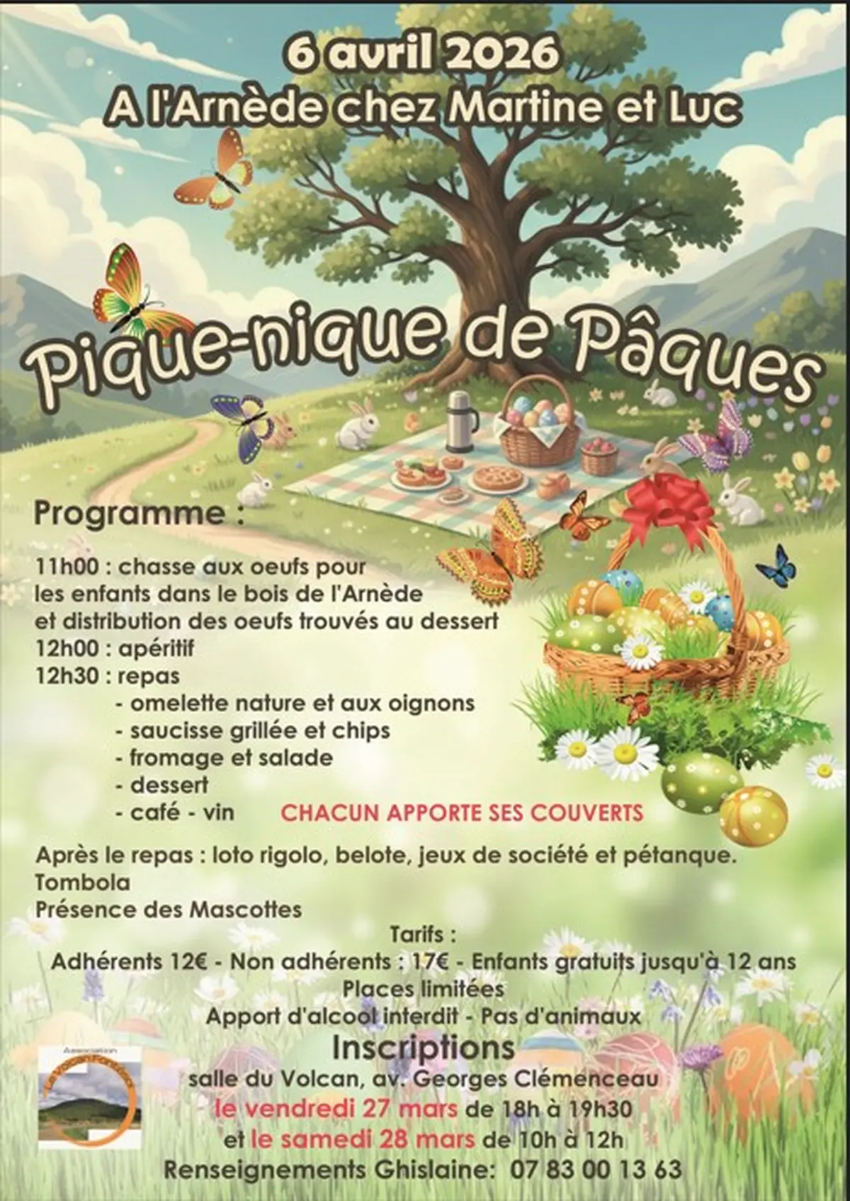 Pique-Nique De Pâques