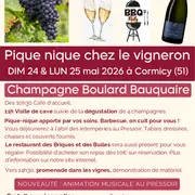 PIQUE-NIQUE DES VIGNERONS INDÉPENDANTS - Champagne Boulard Bauquaire