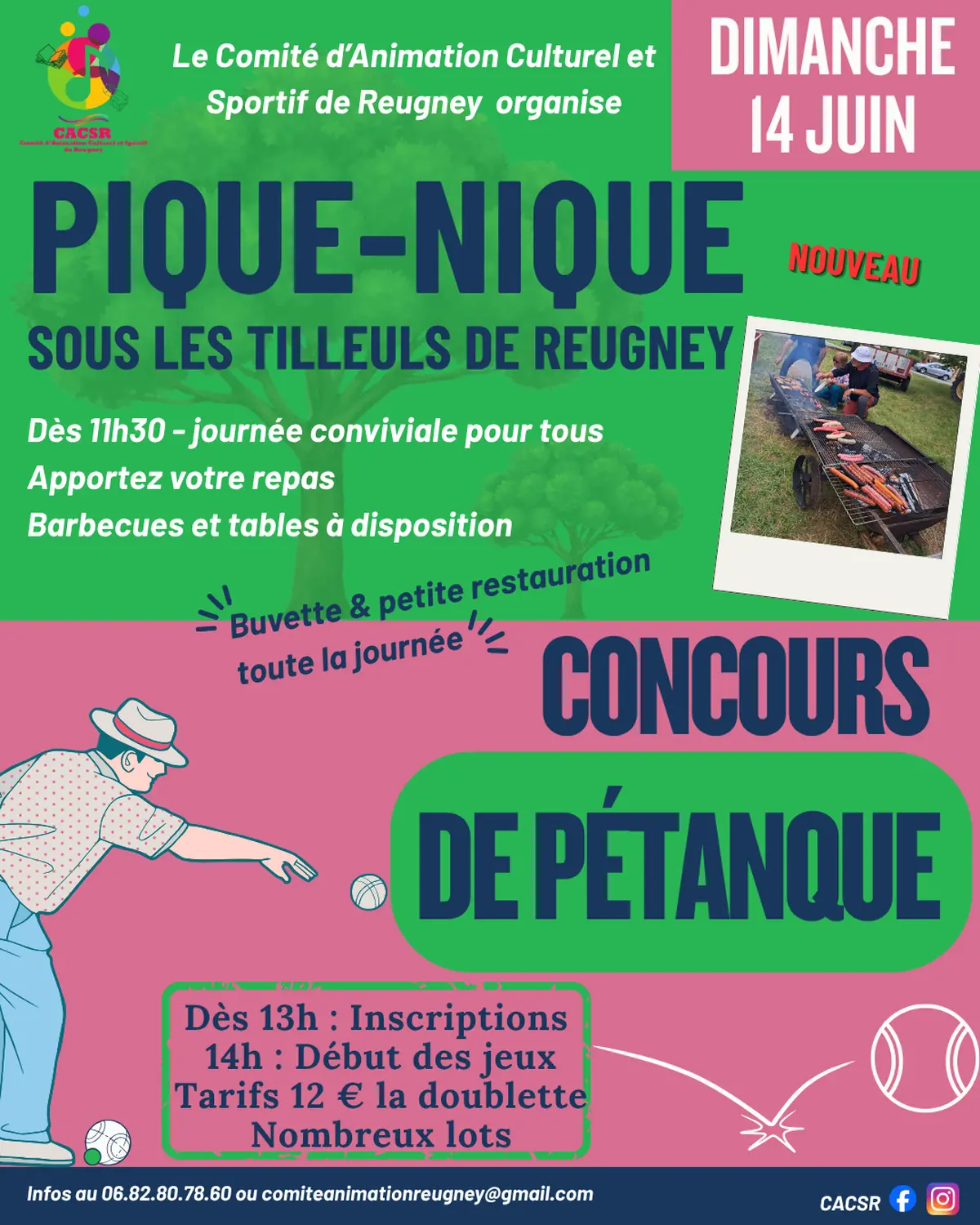Pique-nique & Concours de pétanque