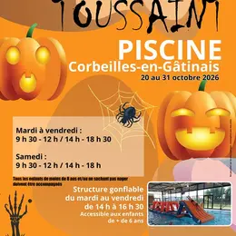 Piscine Corbeilles - Ouverture ouverture Toussaint