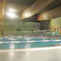Piscine de l'Illberg : vue des gradins DR