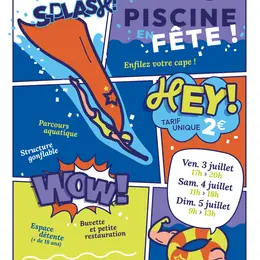 Piscine en fête