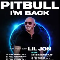 Pitbull en concert à Nice en 2026 avec Lil Jon en special guest DR