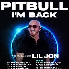 Pitbull en concert à Nice en 2026 avec Lil Jon en special guest