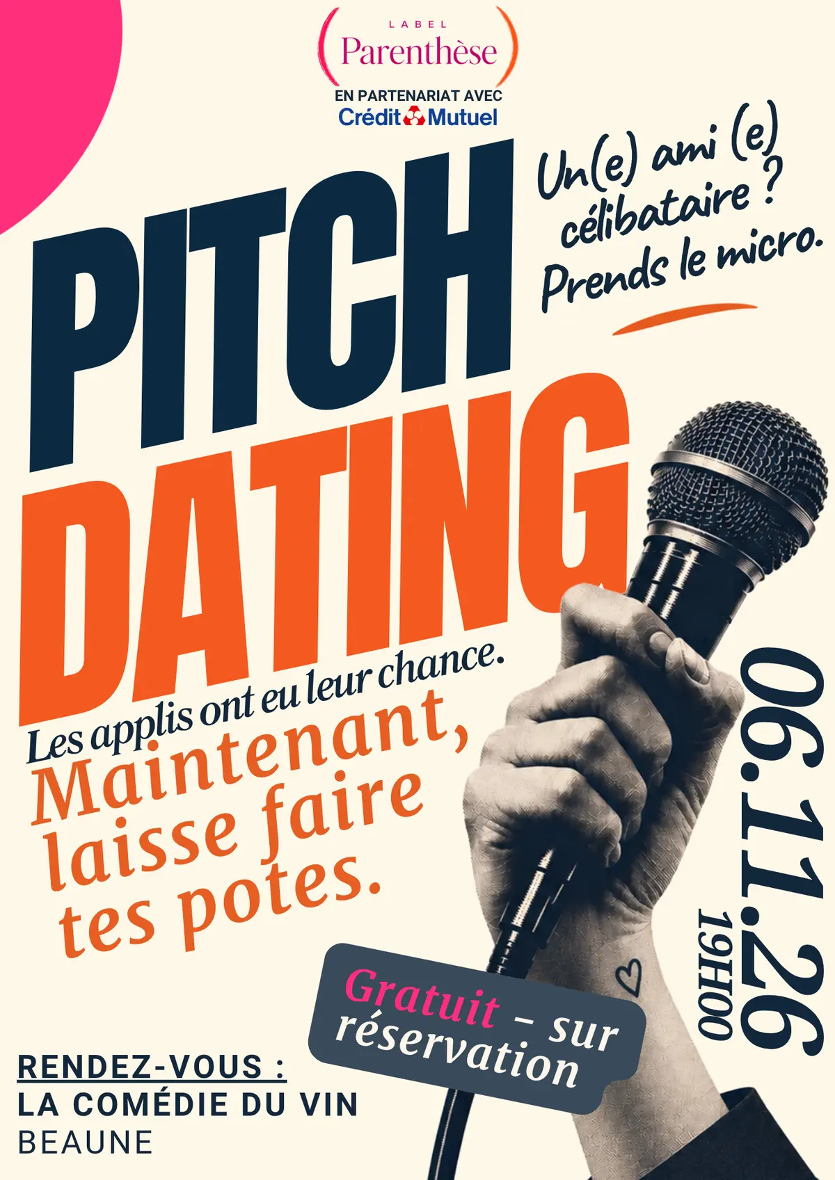 Pitch Dating by Label Parenthèse