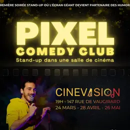 Pixel Comedy Club - Stand up avec l'écran de cinéma
