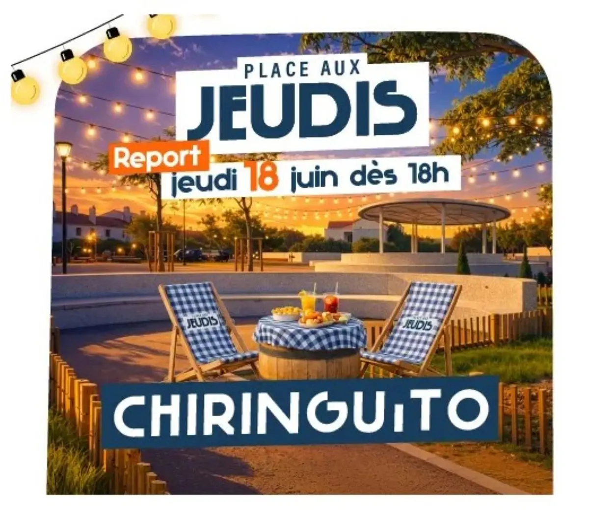 Place Aux Jeudis “chiringuito”