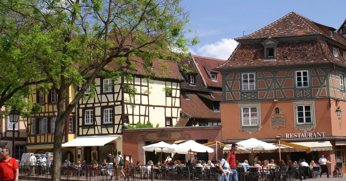 Place de l'Ancienne Douane à Colmar