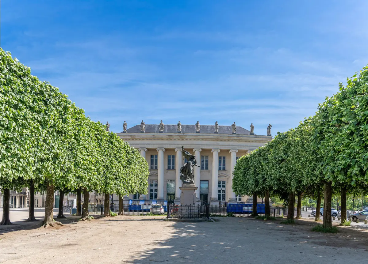 Place de la Bourse &agrave; Nantes