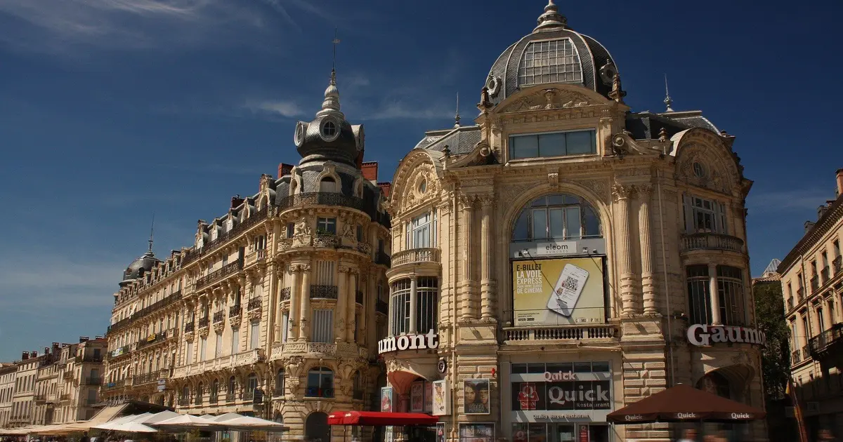 Place de la comédie de Montpellier