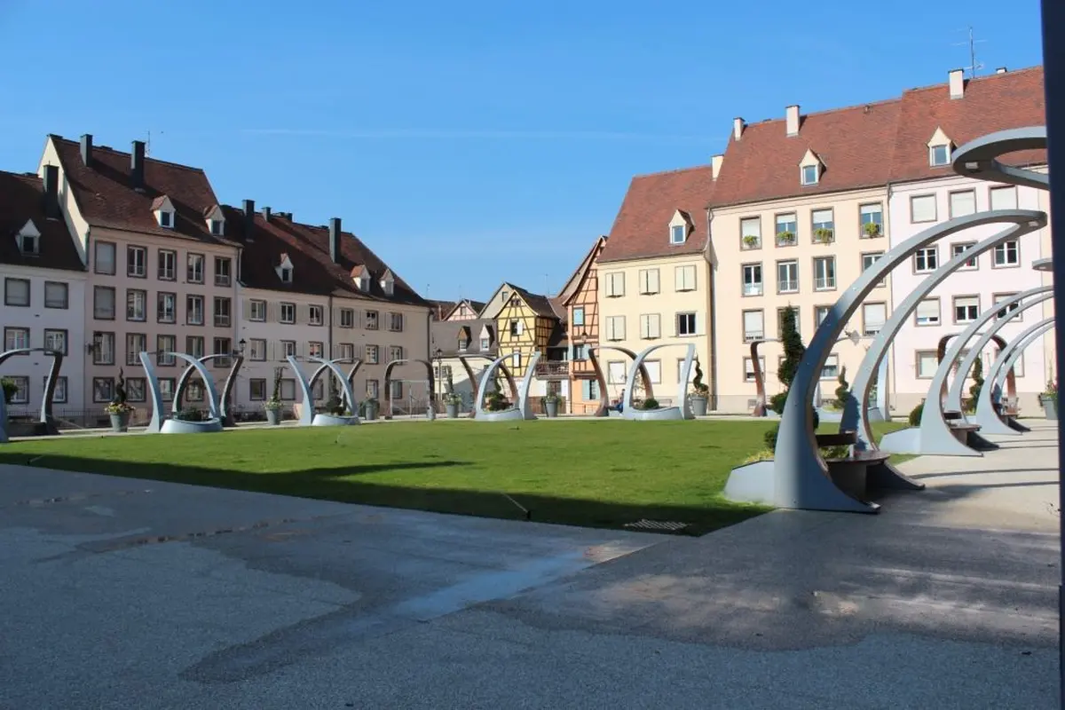 Place du 2 février à Colmar
