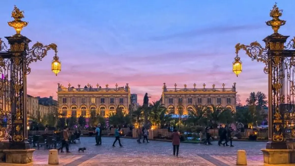 Place Stanislas de nuit