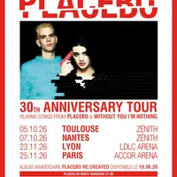 Placebo fête ses 30 ans avec une tournée mondiale et quatre dates en France DR