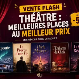 Places de théâtre à prix réduit : une idée de sortie et de cadeau pour la Fête des pères