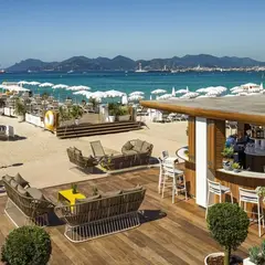 Plage de l'Hôtel Carlton