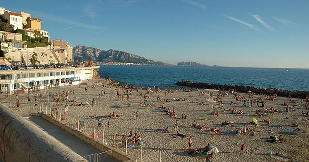 Les Plages De Marseille Plage Du Prado Du Prophete Des Catalans