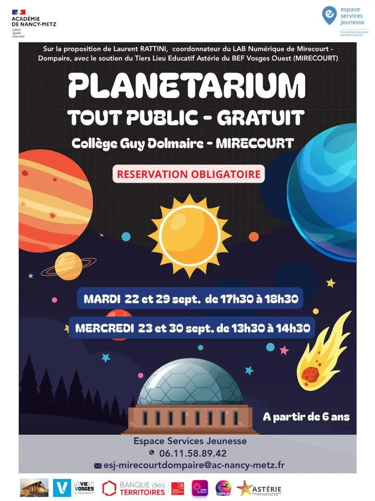 Planétarium mobile
