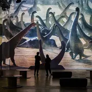 Planète Préhistorique : Dinosaures, L’expérience immersive à l’Atelier des Lumières
