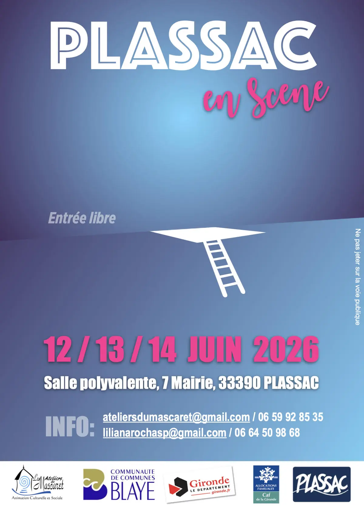 Plassac en scène 2026