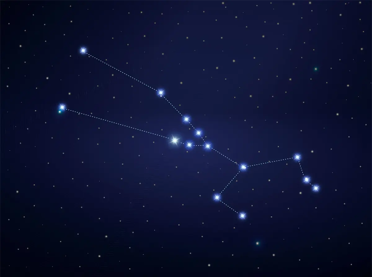La constellation du Taureau