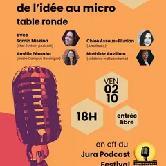 Podcast : de l'idée au micro - table ronde