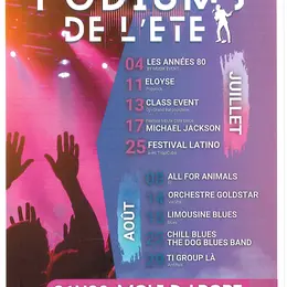 Podiums de l'été
